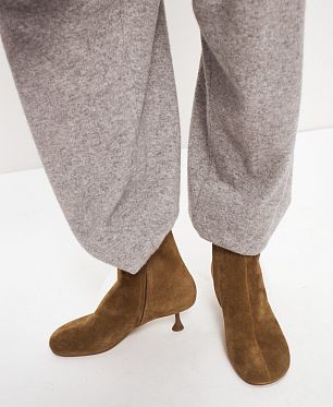 Ботильоны 24160H-02-01 BTL.6.suede бежевый BTL.6.suede