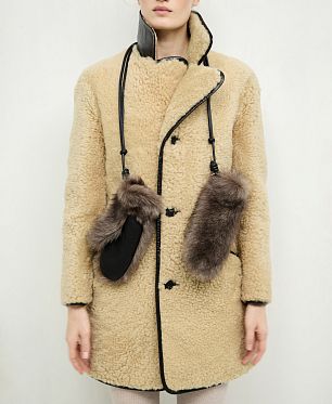Варежки MIT/COL/np-tc/d-taupe
